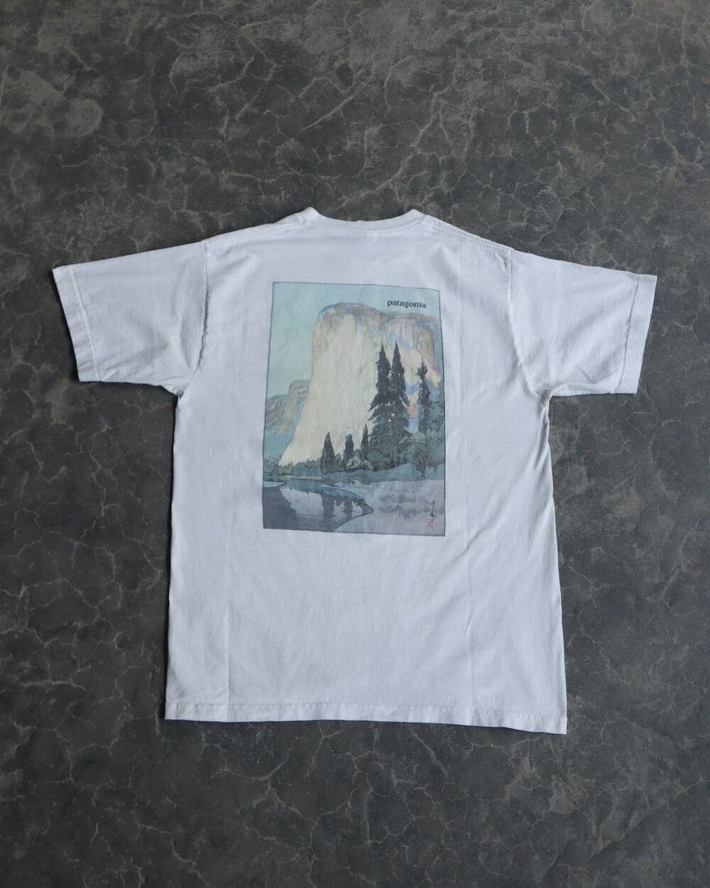 Vintage 90s Patagonia Beneficial No More Yosemite Archive White Logo Tee M
